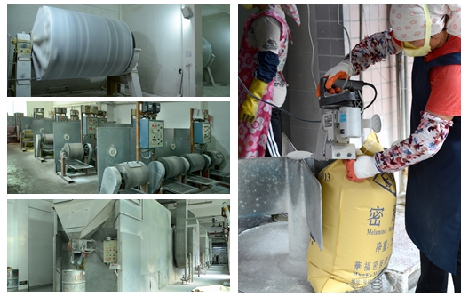 Quanzhou Huafu Chemicals melamine molding powder supplier