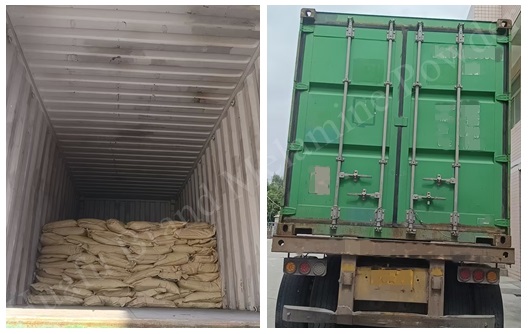 Yemek Takımı Üretimi İçin Huafu Marka Mükemmel Kalitede Melamin Tozunun İhracat Sevkiyatı